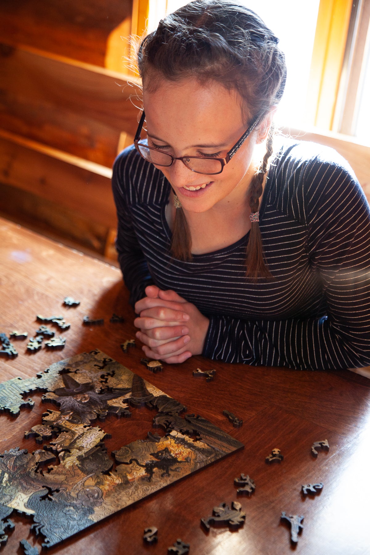 Organizing Jigsaw Puzzles  Between 3 SistersBetween 3 Sisters